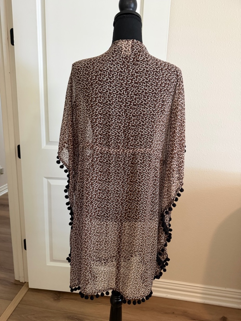 Bleu Rod Beattie Brown and Black Printed Cover-Up - Picture 3 of 5